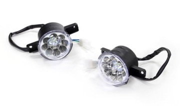 LAMPA REFLEKTOR PRZÓD ATV 110 125 LED OKRĄGŁA