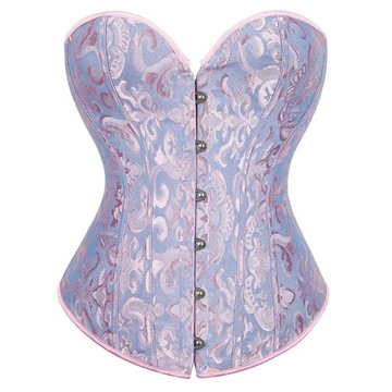 Simple Elegant Corset No Laciness Bustier Plastic