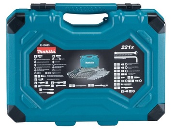 Набор инструментов 221 шт Makita E-10883