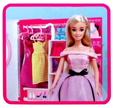 КУКОЛЬНЫЙ ГАРДЕРОБ МОДНАЯ ОДЕЖДА СУМКА АКСЕССУАРЫ