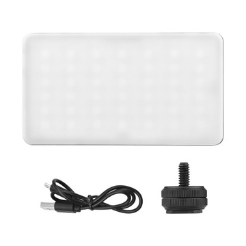 Карманный RGB-видеосвет, светодиодный заполняющий светильник 2500K-9000K