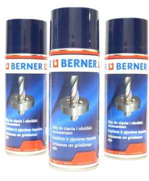 SPRAY OLEJ DO CIĘCIA I WIERCENIA 400ML BERNER