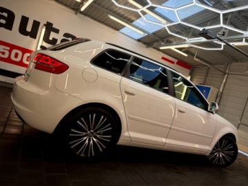 Audi A3 8P Hatchback 3d 2.0 TDI CR 140KM 2010 Audi A3 Sportback ledy bi xenon 2.0 tdi 140 konny manualna skrzynia bezwyp, zdjęcie 14