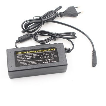 42V 2A Ładowarka złącze XLR 3PIN 42V 2A