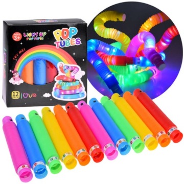 Трубки сенсорні світні 12 шт. ZA4709 POP TUBE