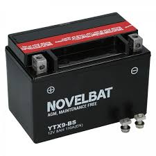 AKUMULATOR NOVELBAT YTX9-BS 12V 8Ah 110A