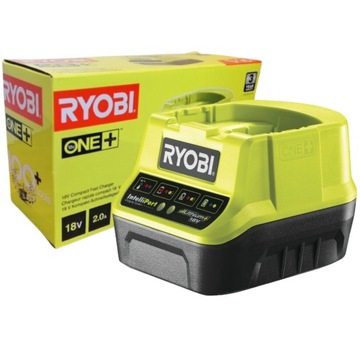 RYOBI COMPACT ОРИГИНАЛЬНОЕ БЫСТРОЕ ЗАРЯДНОЕ УСТРОЙСТВО RC18120 18V ONE+