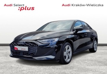 Audi A3 8Y Limousine Facelifting 1.5 35 TFSI 150KM 2025 Audi A3 Limousine Gwarancja 2030 Salon PL ACC Side Assist Keyless Kamera V