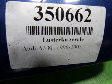 AUDI A3 8L ZRCÁTKO LEVÉ