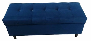 PUF SKRZYNIA PIKOWANA Z POJEMNIKIEM - 100 cm.