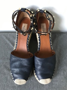 Valentino Garavani espadryle koturn 39