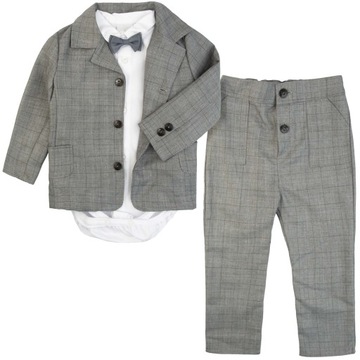 GARNITUR Z KOSZULOBODY marynarka spodnie mucha 86