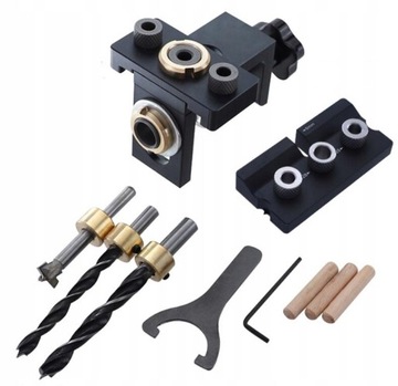 Шаблон 3-в-1 для эксцентриков для сверления дюбелей