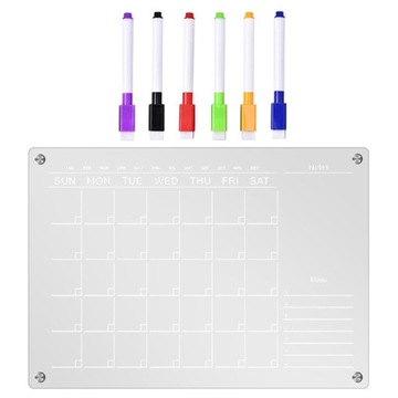 Магнитная доска с ежедневником для холодильника