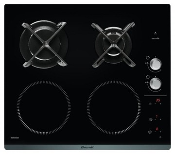 Zestaw Brandt BPI6414BM BOH3415X PARA INDUKCJA GAZ Studio Ekspert Serwis
