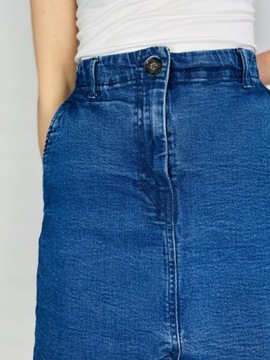 Spódnica jeansowa elastyczna XL 42 Lindex