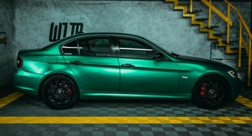 Автомобильная ФОЛЬГА Жемчуг Сатин ЗЕЛЕНАЯ 152х50