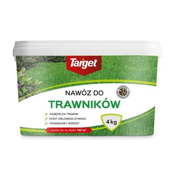 TARGET NAWÓZ Z MIKROSKŁADNIKAMI GRANULAT DO TRAWNIKÓW TRAWA 4 KG