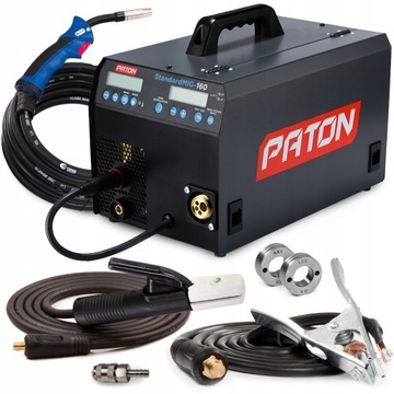 SPAWARKA INWERTOROWA INWERTER PATON PSI 160 STANDARD 3W1 MIG MAG MMA TIG