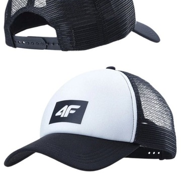 CZAPKA Z DASZKIEM MĘSKA DAMSKA 4F BEJSBOLÓWKA SPORTOWA NA CO DZIEŃ WIOSENNA