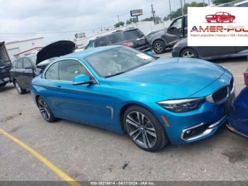 BMW Seria 4 G22-23-26 2020 BMW Seria 4 2020r, 430I, Cabrio, 2.0L 2.0 Benzyna 248KM