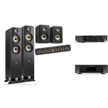 MARANTZ CINEMA 70s + CD60 + POLK AUDIO ES55 + ES35C + ES15