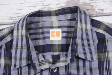 HUGO BOSS ORANGE CASUAL CHECK SHIRT BAWEŁNIANA L