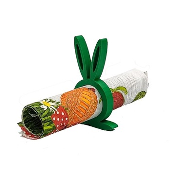 6x Салфетница Кольца для салфеток ПАСХАЛЬНЫЙ ЗАЯЦ