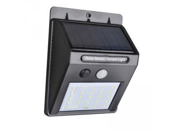 LAMPA SOLARNA 20LED Z CZUJNIKIEM RUCHU I ZMIERZCHU