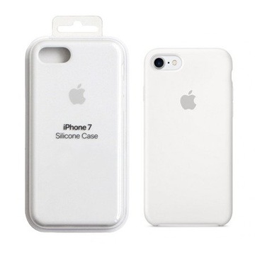 Etui Apple iPhone 7 / 8 / Se 2020 / SE 2022 / SE 2022 Silikonowe Białe Case