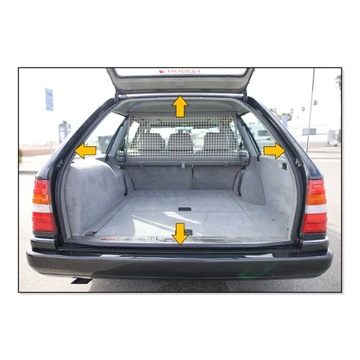Mercedes W124 T Estate Уплотнитель крышки багажника