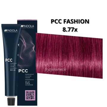 Indola PCC farba do włosów 8.77x
