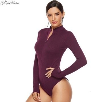 Sexy Knitted Bodysuits Plus Size Jumpsuits Bodycon