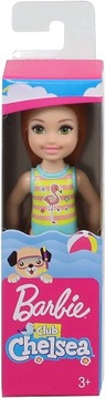 Mattel Barbie Chelsea plażowa GLN70 Ruda