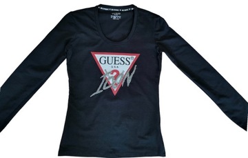Outletowa okazja Guess bluzka fason dopasowany rozmiar M PREMIUM