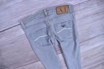 ARMANI JEANS Damskie Jeansy Spodnie Jeansowe / 25