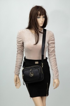 СУМКА LAURA BIAGGI MESSAGE, РЕМЕНЬ С ЛОГОТИПОМ, БЕЛЫЙ