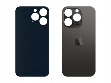 KLAPKA TYŁ CZARNA IPHONE 14 PRO BIG HOLE