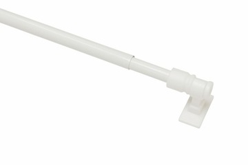 Pręt do zazdrostek biały 55-85 cm