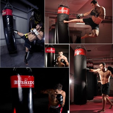 130 см, 30 кг БОКСЕРСКИЙ ГРУШОК С НАПОЛНЕНИЕМ STRONG DBX BUSHIDO ДЛЯ ДОМА