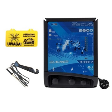 Pastuch Elektryzator SECUR 2600 HTE 10J GRATISY