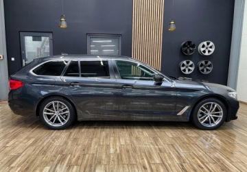 BMW Seria 5 G30-G31 Touring 520d 190KM 2019 BMW Seria 5 2.0D 190KM gwarancja LED AUTOMAT zarejestrowana 2.0, zdjęcie 5