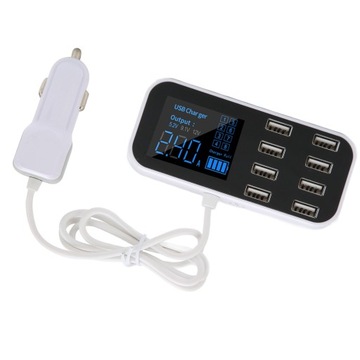 Hla-Wieloportowa stacja ładująca USB 40 W 8 portów