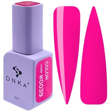 DNKa Gel Polish Color 0039, 12 ml FUKSJA