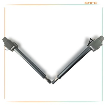 ZESTAW NAPĘD do bramy DWUSKRZYDŁOWEJ 7 m lampa WIFI AUTOMAT siłownik pilot