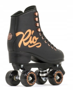 Роликовые коньки RIO ROLLER ROSE CLASSIC BLACK/GOLD РАЗМЕР 35,5
