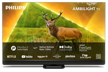 Philips The Xtra 4K Telewizor Ambilight 55'' Bowers & Wilkins 55PML9308