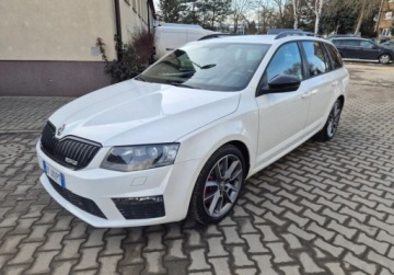 Skoda Octavia III RS Kombi 2.0 TDI 184KM 2014 Skoda Octavia 2.0 TDI RS 184km Canton skora bez rdzy NAVI 2.0 Diesel 184KM, zdjęcie 1