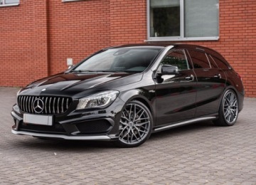 Mercedes CLA C117 Shooting Brake AMG 2.0 45 AMG 381KM 2016 Mercedes-Benz CLA AMG 45 4Matic Shooting Brake 7G-DCT 2.0 381ps Rej. PL, zdjęcie 32