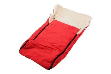 Детский спальный мешок утепленный красный АКЦИЯ